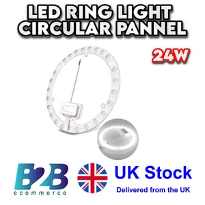 Panel circular de luz de anillo LED para tablero de techo redondo lámpara circular - Imagen 1 de 7