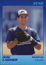 1989 Memphis Chicks Star #13 Deric Ladnier