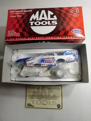 Mac Tools Johnny Gray Pontiac Funny Car 1:24 w/COA Racing Champions - Image 1 of 4