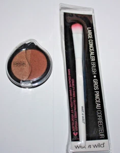 Nuance Salma Hayek Mineral Eyeshadow Duo #015 Bronze /Copper + Brush - Picture 1 of 2