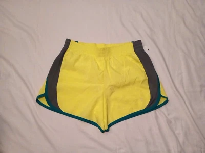 Pantalones Cortos Danskin Now Niñas XL Color Amarillo/Gris/Verde Nuevos Foto 1 de 2