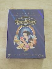 Snow White and the Seven Dwarfs (Blu-ray Disc, 2009, Book Box Set Canadian)
