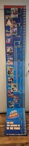 Brand New Sealed -Sports Illustrated for Kids Cardboard Growth Chart Vintage 90s - Picture 1 of 7