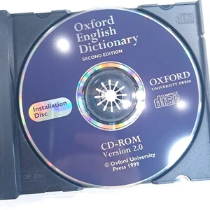 Oxford English Dictionary CD-ROM Druga edycja wersja 2.0 PŁYTA INSTALACYJNA CD - Zdjęcie 1 z 2