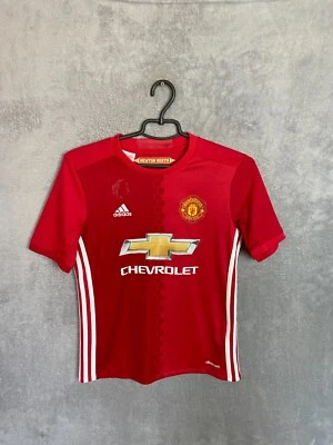 Camiseta de fútbol local Ibrahimovich Manchester United 2016 - 2017 Adidas Young talla M Foto 1 de 4