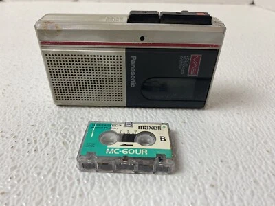Panasonic RN-185 Microcassette Recorder Voice Activated Cue Parts Only - Image 1 of 4