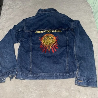 CHAQUETA VAQUERA RARA CIRQUE DU SOLEIL BORDADA ÍNDIGO CIRCO LAS VEGAS S 36 Foto 1 de 4