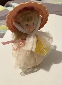 VINTAGE Tonka Cupcakes Doll With YELLOW COMB AND HAT 1990s Childhood Toy - Picture 1 of 7