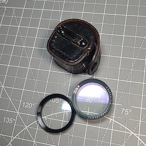 B&P +1 Close-Up Lens Set Yashica Rollei Minolta TLR Bay 2 Viewing Taking Lens - Picture 1 of 7