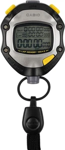 Casio HS-70W-1JH Cronómetro Negro Impermeable Cronómetro Deportivo Japón - Imagen 1 de 5