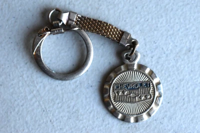 Vintage Original Chevrolet Advertising Keychain 1950s - 1960s Chevy - Image 1 of 4