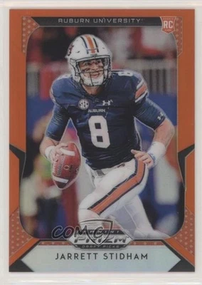 2019 Panini Prizm Draft Draft Picks Orange Prizm Jarrett Stidham #119 Rookie RC - Image 1 of 2