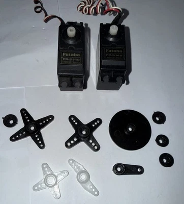 VINTAGE FUTABA FP-S148 SERVO 2 Servo’s Lote Barco RC Buggy Kyosho Tamiya RC10 Losi - Imagem 1 de 4