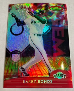 2000 Topps Finest Barry Bonds Jumbo REFRACTOR #18 #18R San Francisco Giants - Picture 1 of 2