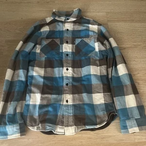 Polo Jeans Company Ralph Lauren Plaid Flannel Shirt Size M/M 100 Cotton - Picture 1 of 13