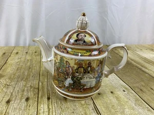 Tetera vintage Sadler A Christmas Carol Charles Dickens - Imagen 1 de 10