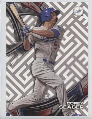 2016 Topps High Tek /49 Corey Seager #HT-CSE Rookie RC - Image 1 of 2