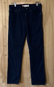 Levi’s 511 Slim Stretch Jeans Super Soft Boy’s Size 16 REG 2 x 28 Color Navy - Picture 1 of 7
