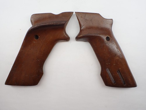 Herrett High Standard National Match Adjustable Target Wood Grips ...