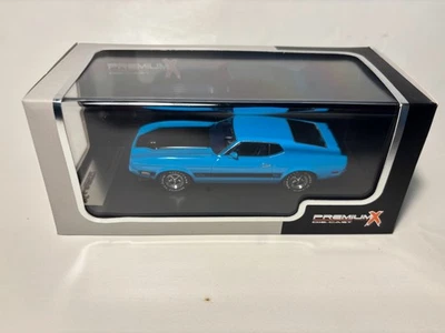FORD MUSTANG MACH 1 BLUE 1973 1/43 PREMIUM X PRD 399J LIMTED EDITION - Immagine 1 di 4