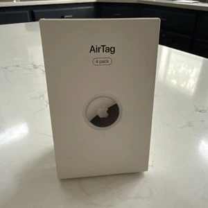 Apple - AirTag (Pack de 4) - Argent MX542LL/A Neuf scellé livraison gratuite - Photo 1 sur 4