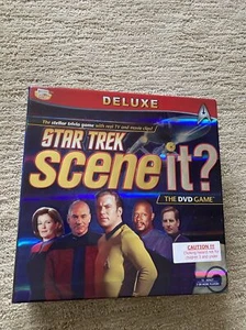 Star Trek Scene It? DVD Family Trivia Juego Clips de Película Real SELLADO Completo 2009 - Imagen 1 de 11