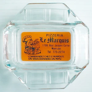 CENICERO VINTAGE PIZZERÍA LE MARQUIS **** ANTIGUO CENICERO PIZZERÍA LE MARQUIS - Imagen 1 de 5
