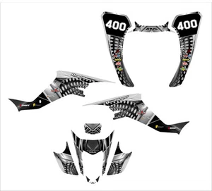 Suzuki LTZ400 KFX 400 Graphics Decal Kit 2003-2008 sticker kit #7777 Metal - Bild 1 von 3