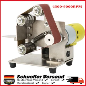 Profi Bandschleifmaschine Poliermaschine Festwinkel Messerschärfer 4500-9000RPM - Bild 1 von 21