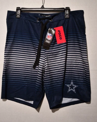 Dallas Cowboys Official NFL Team Apparel Mens SWIM Shorts Size  Medium N W T Cover