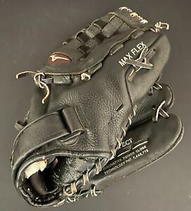 Mizuno 11.5 " Youth Prospect Baseball Glove Black RH Throw Max Flex GPT1151