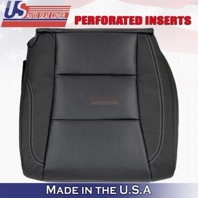 2013 to 2018 For Toyota Avalon Limited Driver Bottom Leather Seat Cover Black - Image 1 of 4