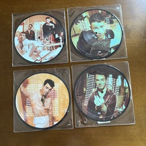 JONAS BROTHERS What a Man Gotta Do 7" four PICTURE DISC set NICK Joe KEVIN - Picture 1 of 2