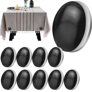 10pc Magnetic Curtain Weights Waterproof Curtains Magnets Reusable Shower Curtai - Picture 1 of 16