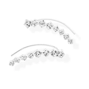 Pinza para la oreja, pinza para la oreja, pendiente, clip para la oreja, pendiente de cartílago plata 925 o10 - Imagen 1 de 8