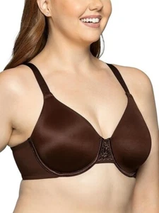 NWT Vanity Fair Back Minimizer Full Support Underwire Bra 76080 Cappuccino 40D - Picture 1 of 1