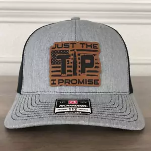 Just The Tip, I Promise 2A Second Amendment Leder Patchmütze - Bild 1 von 5