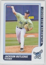 2021 Choice Wilmington Blue Rocks #NNO Jackson Rutledge Nationals