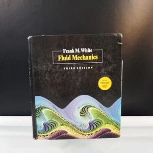 Fluid Mechanics By Frank White 3rd Edition 1994 Hardcover Book With Diskette - Picture 1 of 11