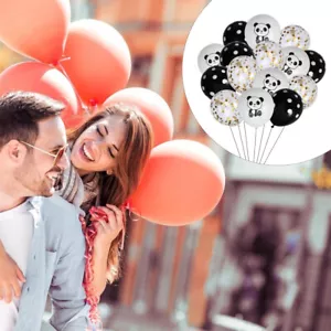 Birthday Party Decor Wedding Balloons Panda Happy Atmosphere Decorations - Picture 1 of 12