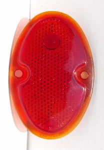 1933 1934 1935 1936 CHEVROLET DO-RAY LAMP CO. 1252 TAIL LAMP LENS TIGER-EY - Picture 1 of 8