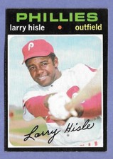 1971 Topps #616 Larry Hisle Philadelphia Phillies HIGH NUMBER