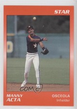 1990 Star Osceola Astros Manny Acta #1