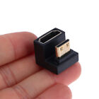 360 Degree Angled U-shaped L Converter Mini HD Male to HDMI Adapter HD Connector