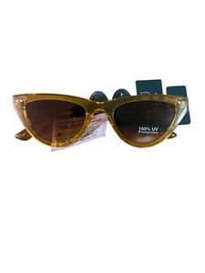 Wild Fable, Women's Sunglasses, 100% UV  Protection Yellow New With Tags - Picture 1 of 2