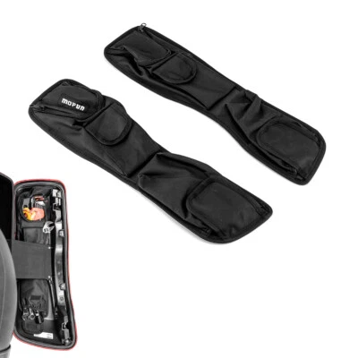 2 Pack Saddlebag Lid Organizers For Harley Touring Street Road Glide 2014-2023 - Image 1 of 4