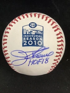 Jim Thome Signed 2010 Target Field Baseball HOF 18 Twins Indians Auto PSA/DNA - Picture 1 of 6