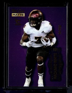 2022 WILD CARD MATTE PURPE /250 ROOKIE RACHAAD WHITE