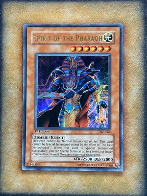 Yugioh Spirit of the Pharaoh AST-062 Ultra Rare 1st Ed LP - Image 1 of 2
