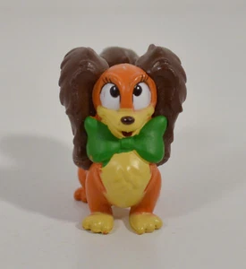 1.5" Fifi Pekingese Girl Dog Minnie Bowtoons Bowtique PVC Figure Disney - Picture 1 of 3